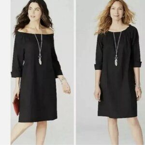 J. Jill  Black Dress Small